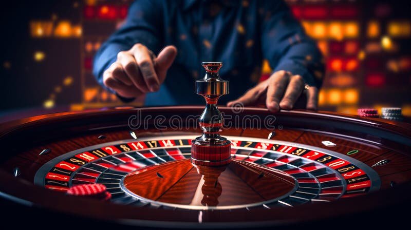 Live Roulette စားပွဲနှင့် Wheel